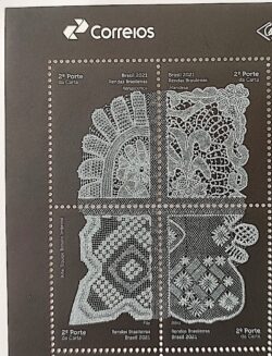 C 3989 Selo Rendas Brasileiras 2021 Vinheta Correios