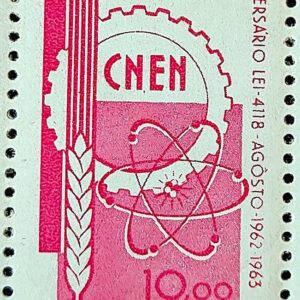 C 495 Selo Atomos para o Desenvolvimento CNEM 1963