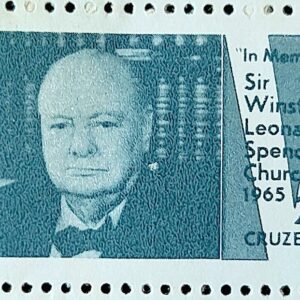 C 532 Selo Presidente da Inglaterra Winston Churchill 1965