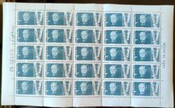 C 532 Selo Presidente da Inglaterra Winston Churchill 1965 Folha