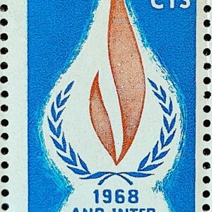 C 592 Selo Ano Internacional dos Direitos Humanos 1968