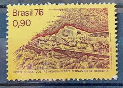 C 879 Selo Fortalezas Coloniais N S Remedios Fernando de Noronha 1975