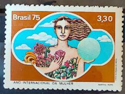 C 905 Selo Ano Internacional da Mulher Datas Comemorativas 1975