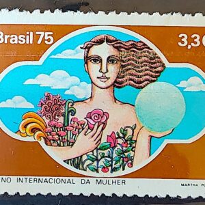 C 905 Selo Ano Internacional da Mulher Datas Comemorativas 1975