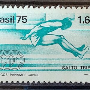 C 919 Selo Salto Triplo Atletismo Esporte Mexico 1975