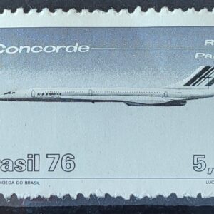 C 923 Selo Aviao Concorde Aviacao 1976