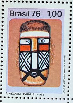 C 928 Selo Cultura Indigena Indio Bakairi 1976 2