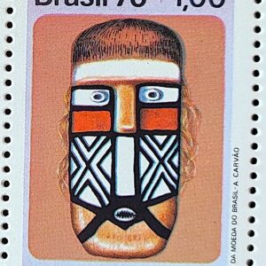 C 928 Selo Cultura Indigena Indio Bakairi 1976 2