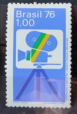 C 938 Selo Cinema Brasileiro Filme 1976 MH
