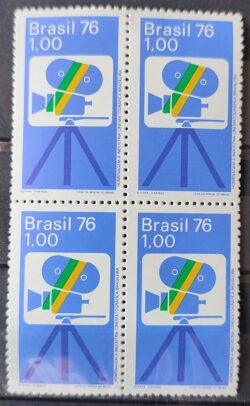 C 938 Selo Cinema Brasileiro Filme 1976 Quadra