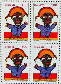 C 948 Selo Teatro Popular Mamulengo Arte 1976 Quadra