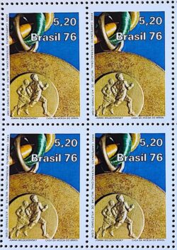 C 951 Selo Atletismo Militar Esporte 1976 Quadra