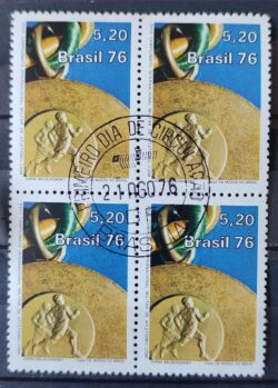 C 951 Selo Atletismo Militar Esporte 1976 Quadra CPD Brasilia