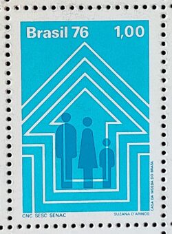 C 952 Selo Sesc e Senac Comercio 1976