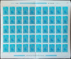 C 952 Selo Sesc e Senac Comercio 1976 Folha