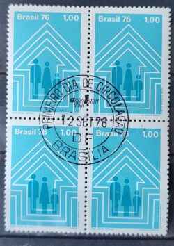 C 952 Selo Sesc e Senac Comercio 1976 Quadra CPD BSB