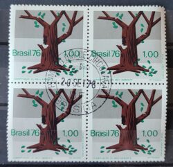 C 953 Selo Conservacao do Meio Ambiente Arvore 1976 CPD BSB