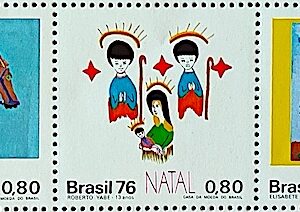 C 958 Selo Natal Reis Magos Religiao 1976 Serie Completa