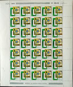 C 978 Selo Lions Clubes do Brasil Sociedade 1977 Folha