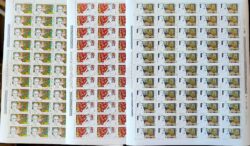 C 979 Selo Compositores Brasileiros Villa Lobos Chiquinha Gonzaga Noel Rosa Musica 1977 Serie Completa Folha