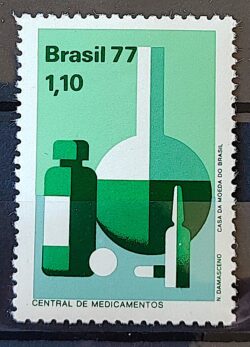 C 983 Selo Amparo e Seguranca Saude Central de Medicamento 1977