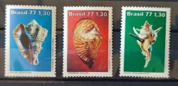 C 992 Selo Moluscos do Brasil 1977 Serie Completa