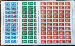 C 992 Selo Moluscos do Brasil 1977 Serie Completa Folha