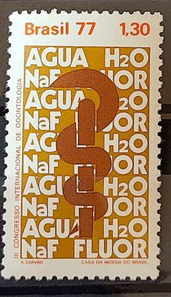 C 995 Selo Congresso de Odontologia Saude 1977 2
