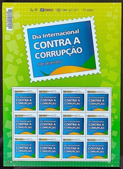 PB 03 Selo Personalizado Luta Contra a Corrupcao 2013 Folha