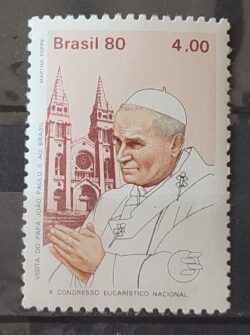 C 1148 Selo Papa Joao Paulo II Religiao Igreja 1980