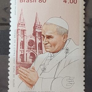 C 1148 Selo Papa Joao Paulo II Religiao Igreja 1980