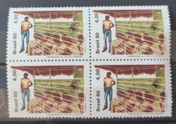 C 1156 Selo Projeto Rondon Educacao 1980 Quadra