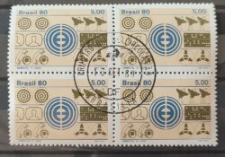 C 1160 Selo Embratel Comunicacao 1980 Quadra CPD BSB
