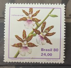 C 1164 Selo Orquidea ESPAMER Flora 1980