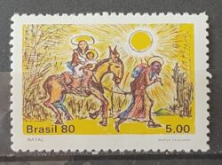 C 1171 Selo Natal Religiao 1980
