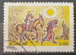 C 1171 Selo Natal Religiao 1980 Circulado 1