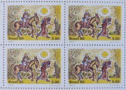 C 1171 Selo Natal Religiao 1980 Quadra