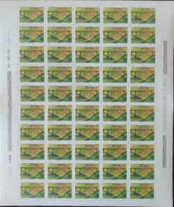 C 1173 Selo Centenario Clube de Engenharia Ponte Transporte 1980 Folha