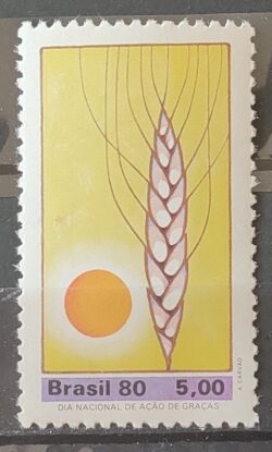 C 1175 Selo Acao de Gracas Religiao 1980