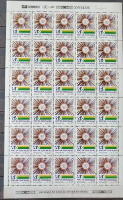 C 2004 Selo Ano da Educacao 1996 Folha