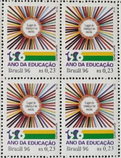 C 2004 Selo Ano da Educacao 1996 Quadra