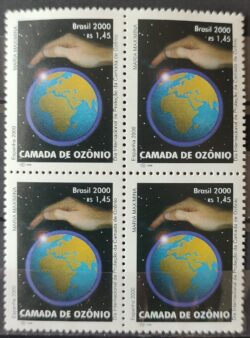 C 2300 Selo Camada de Ozonio Mapa Mao 2000 Quadra