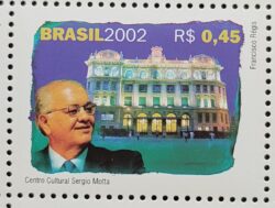 C 2494 Selo Sergio Motta Comunicacao Politica 2002