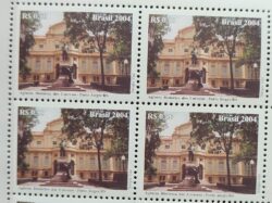 C 2600 Selo Agencia Historica dos Correios Porto Alegre Serviços Postais 2004 Quadra