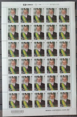 C 3077 Selo Presidente Lula 2011 Folha
