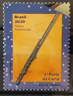 C 3898 Selo Chorinho Flauta Transversa Musica 2020