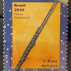 C 3898 Selo Chorinho Flauta Transversa Musica 2020