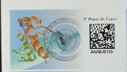 C 4001 Selo Descoberta da Insulina Saude 2021