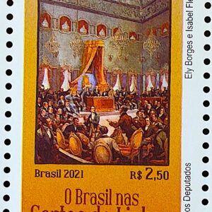 C 4002 Selo 200 Anos de Independencia Bicentenario das Cortes de Lisboa 2021