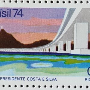 C 834 Selo Ponte Rio Niteroi Arquitetura 1974
